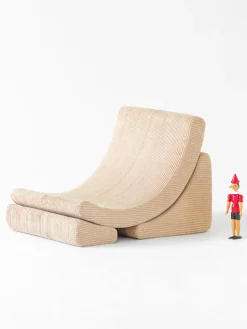 Sillón infantil artesanal de pana Moon