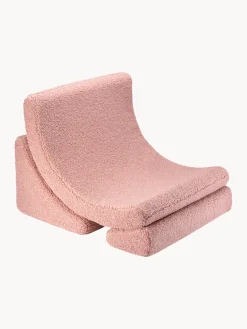 Sillón infantil artesanal de borreguillo Moon