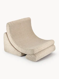 Sillón infantil artesanal de borreguillo Moon