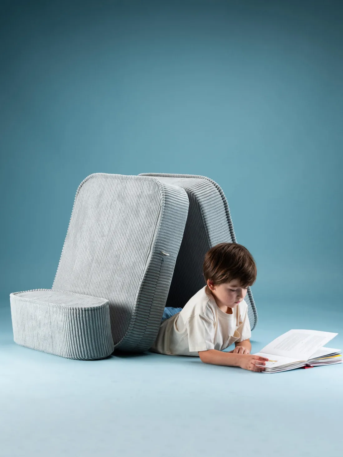 Sillón infantil de pana plegable Sugar