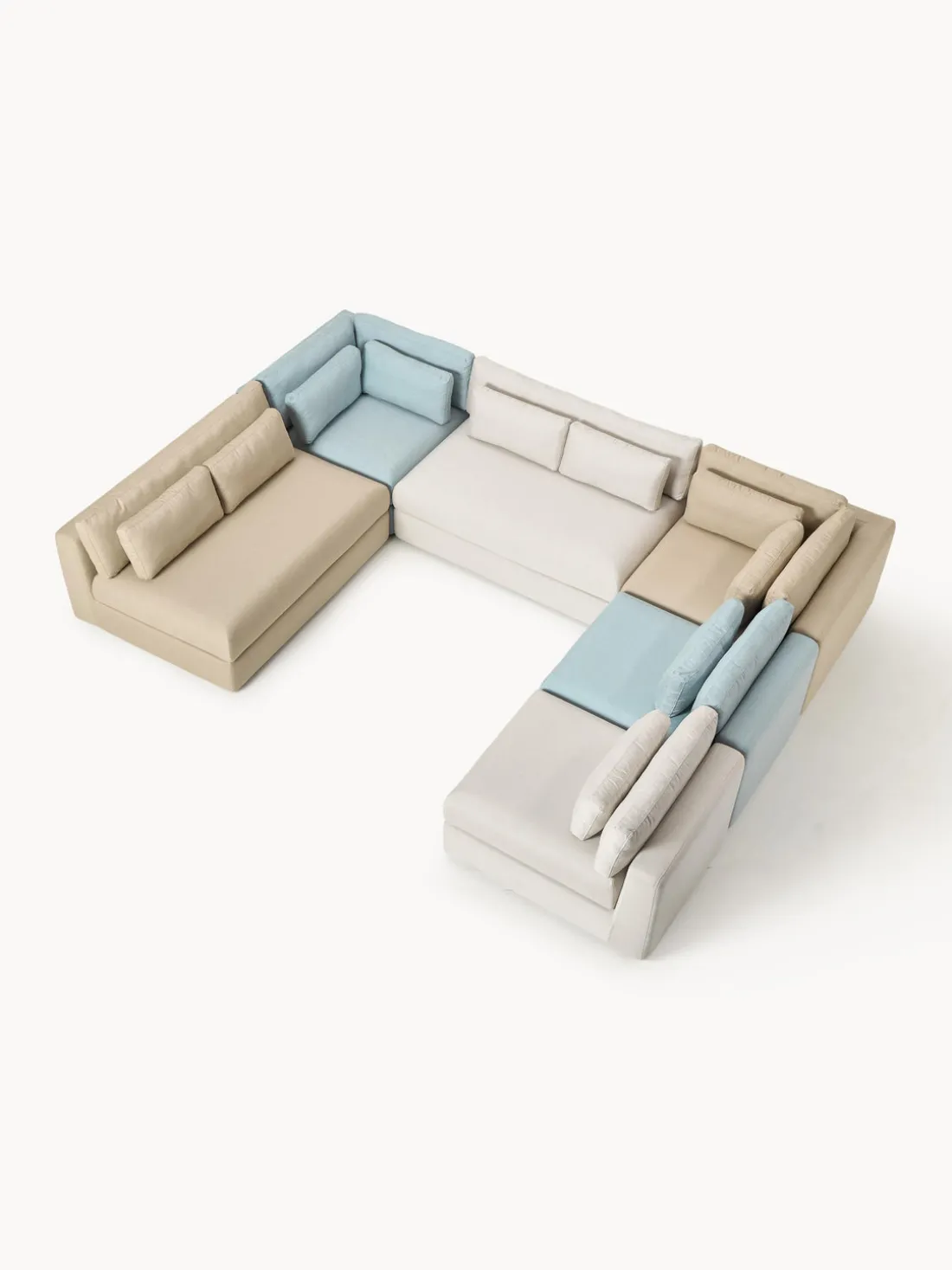 Sillón modular de jardín Rabea