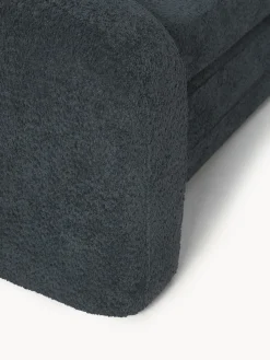 Sofá cama de borreguillo bouclé Eliot (2 plazas)