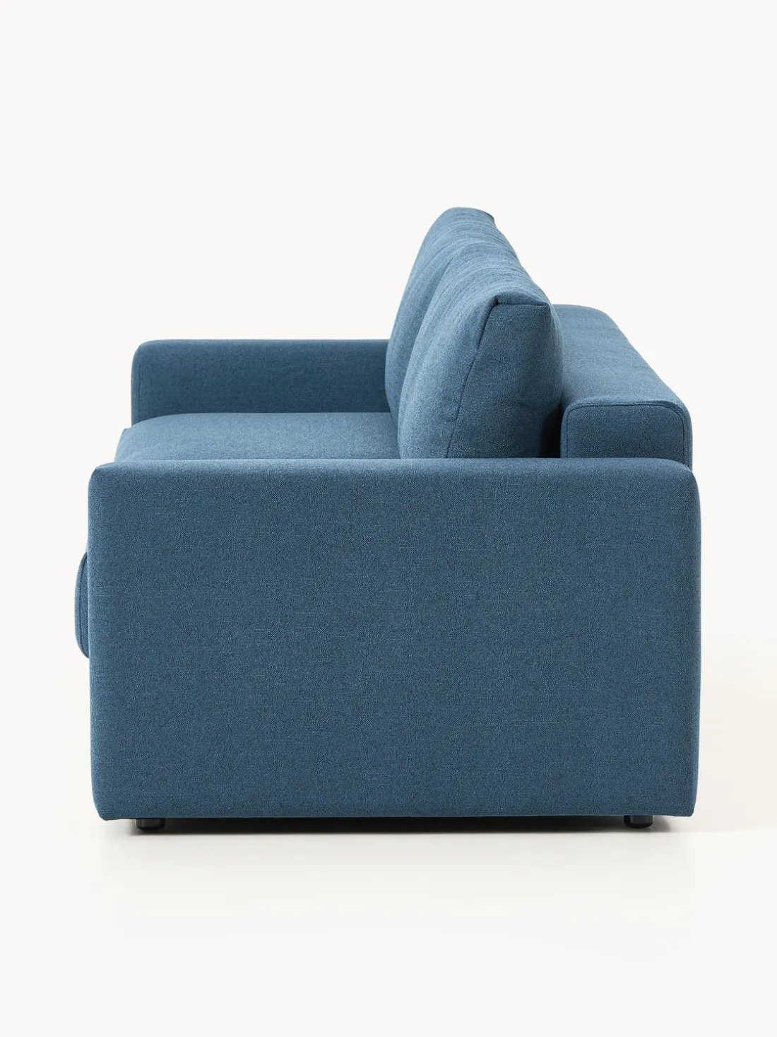 Sofá cama en tejido bouclé Tasha (3 plazas), con espacio de almacenamiento