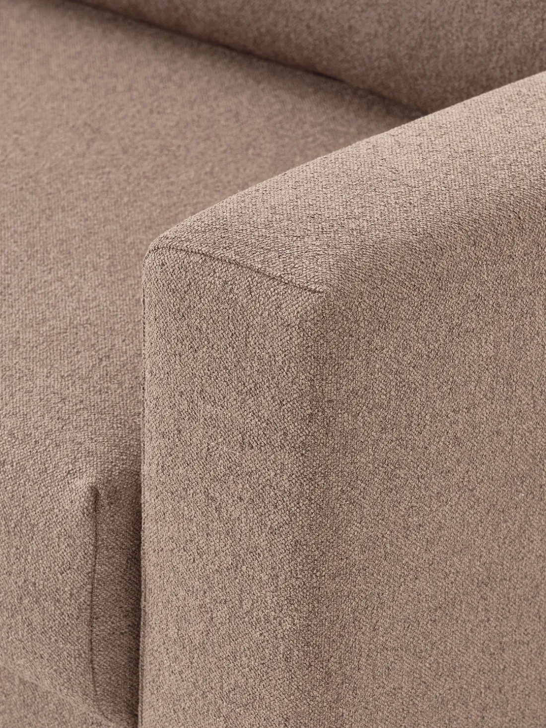 Sofá cama en tejido bouclé Tasha (3 plazas), con espacio de almacenamiento