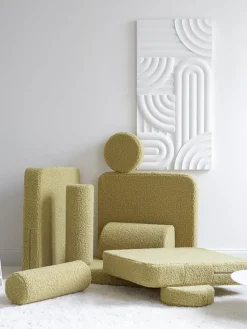 Sofá cama infantil modular artesanal de borreguillo Sugar