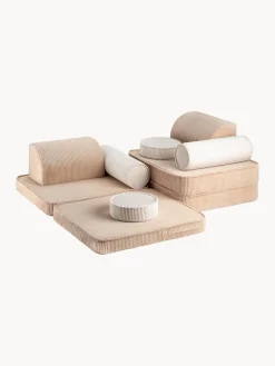 Sofá cama infantil modular de pana Sugar