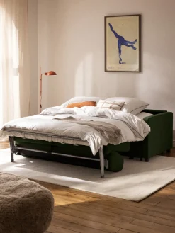 Sofá cama Morgan, con colchón (2 plazas)