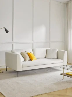 Sofá con patas de metal Emma (3 plazas)