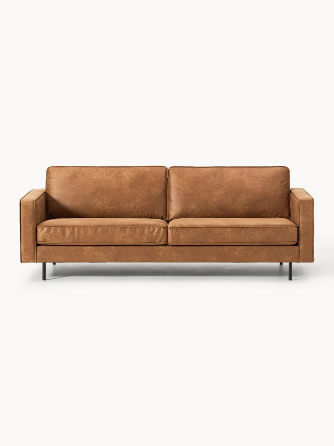 Sofá de cuero reciclado Hunter (3 plazas)