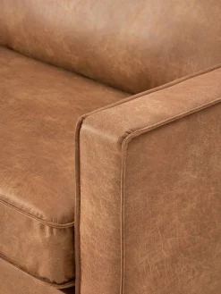 Sofá de cuero reciclado Hunter (3 plazas)