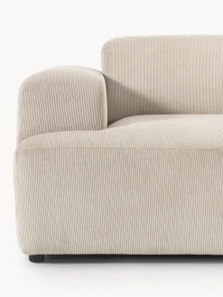 Sofá de pana Melva (3 plazas)