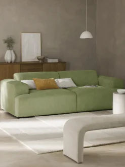 Sofá de pana Melva (3 plazas)