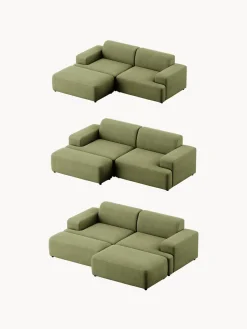 Sofá de pana Melva (3 plazas)