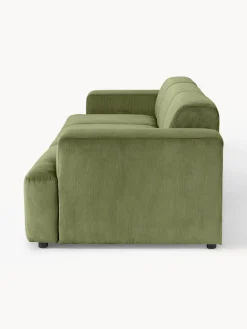 Sofá de pana Melva (4 plazas)