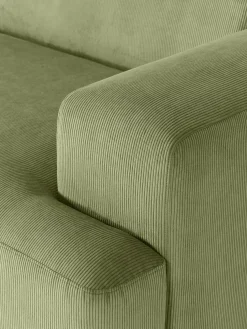 Sofá de pana Melva (4 plazas)