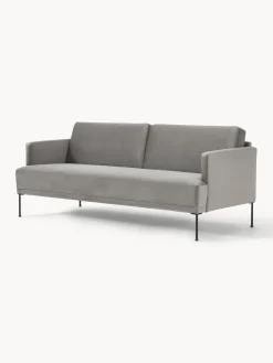 Sofá de terciopelo Fluente (3 plazas)