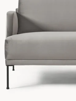 Sofá de terciopelo Fluente (3 plazas)