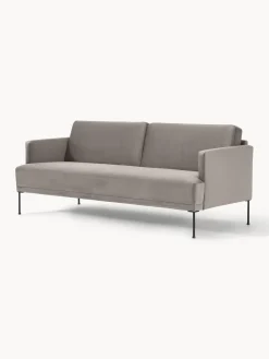 Sofá de terciopelo Fluente (3 plazas)