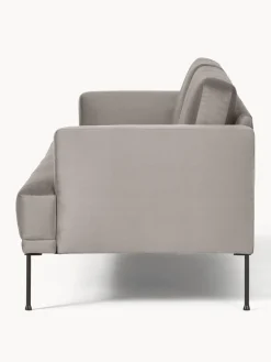 Sofá de terciopelo Fluente (3 plazas)