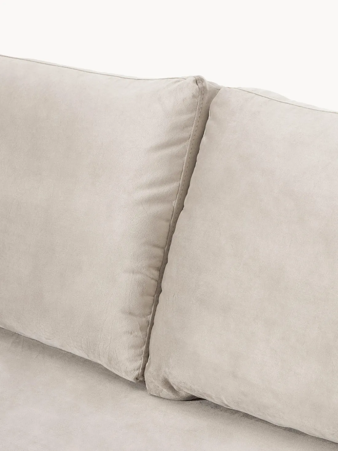 Sofá de terciopelo Luna (3 plazas)