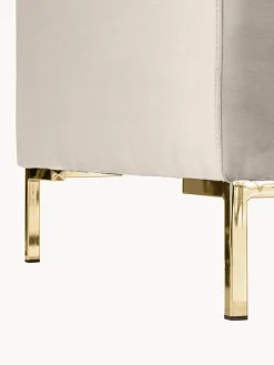 Sofá de terciopelo Luna (3 plazas)