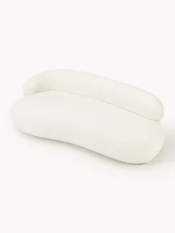 Sofá en tejido bouclé Alba (3 plazas)