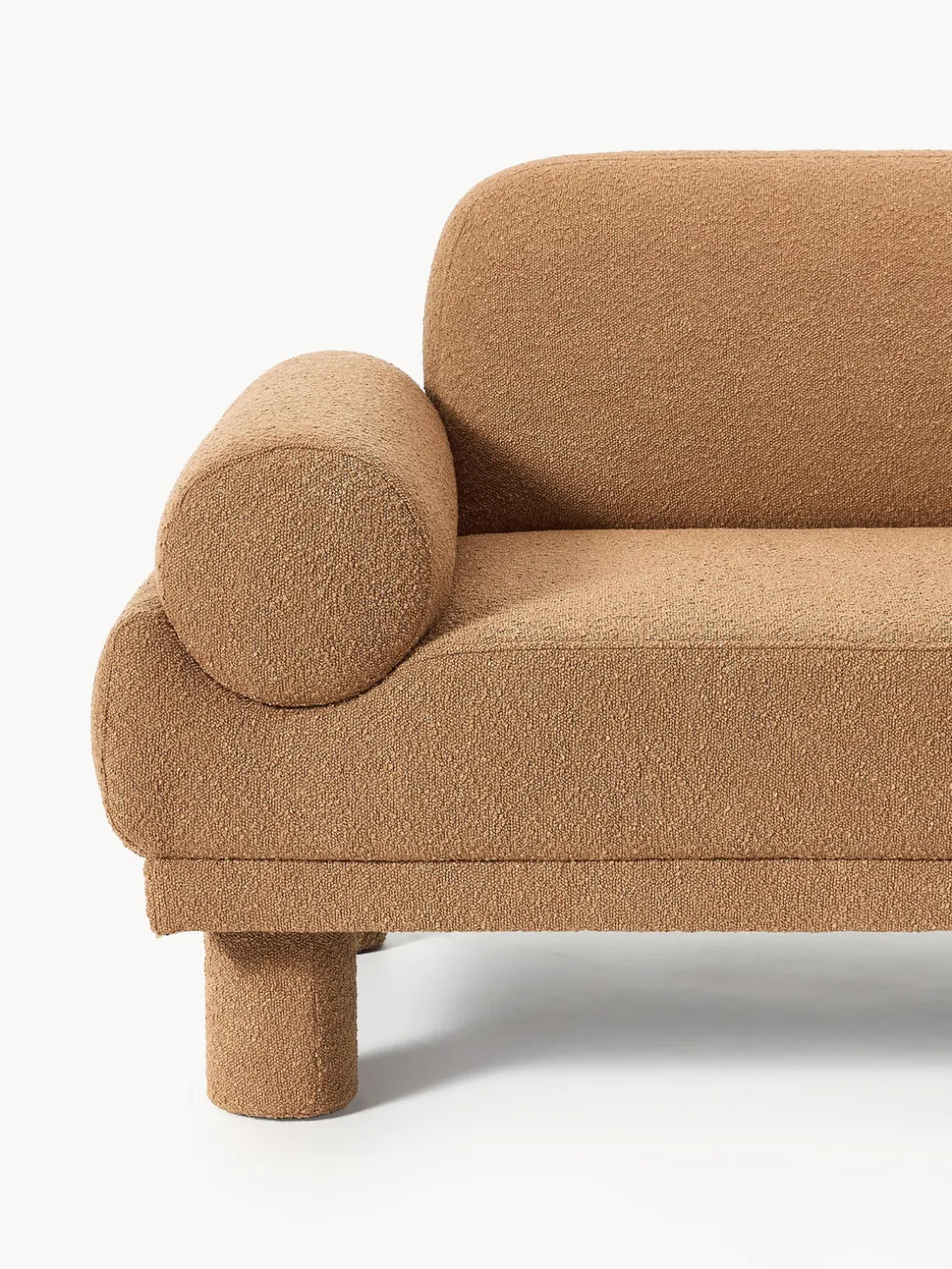 Sofá en tejido bouclé Lilo (3 plazas)