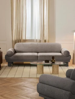 Sofá en tejido bouclé Lilo (3 plazas)