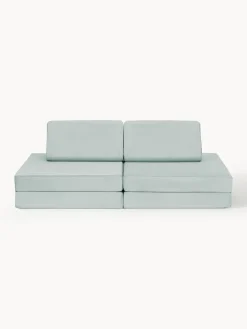 Sofá infantil modular artesanal de terciopelo Mila