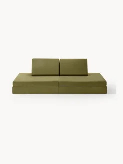 Sofá infantil modular artesanal de terciopelo Mila