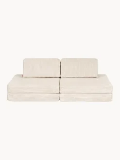 Sofá infantil modular artesanal de pana Mila