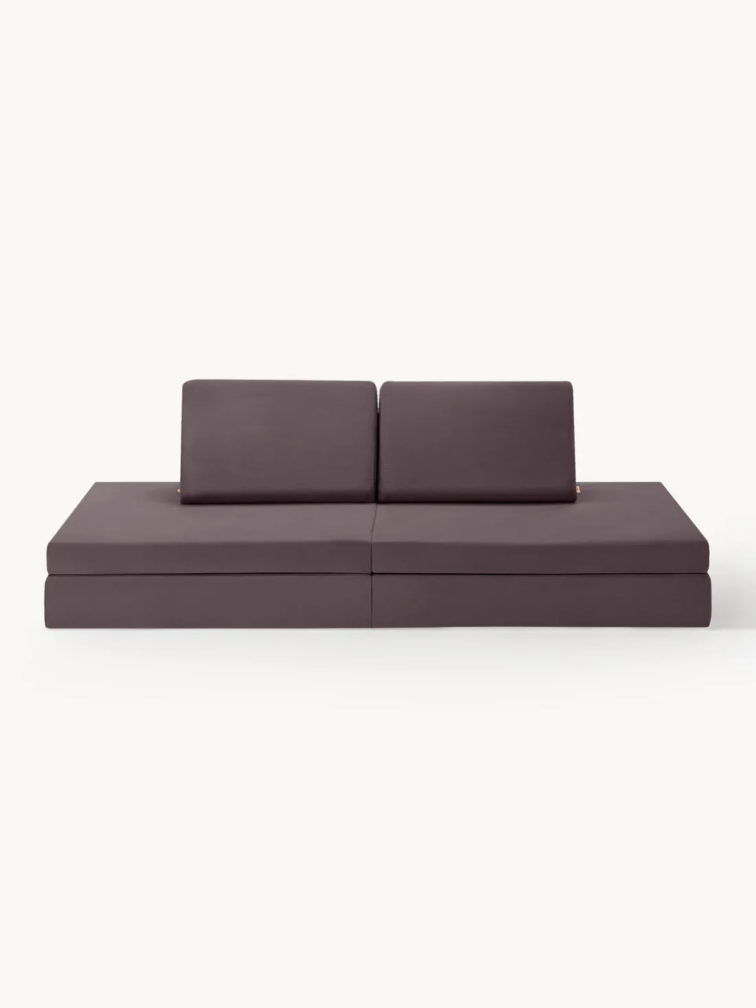 Sofá infantil modular artesanal de terciopelo Mila