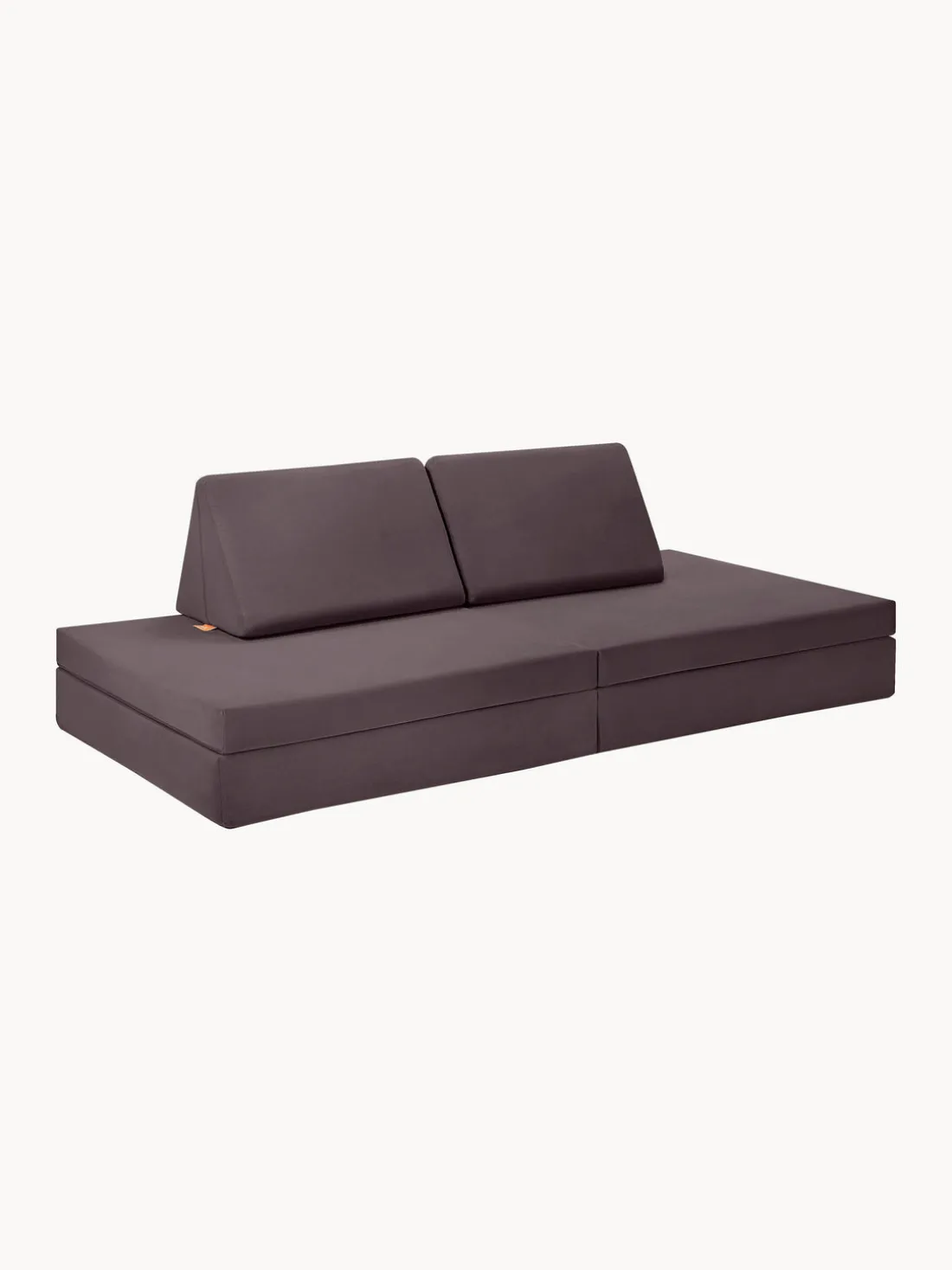 Sofá infantil modular artesanal de terciopelo Mila