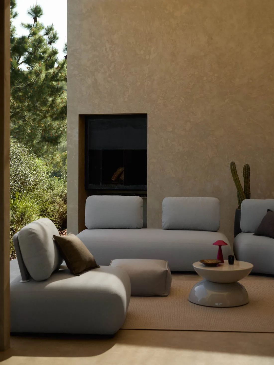 Sofá longue modular para exterior Olala (2 plazas)