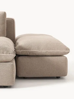 Sofá lounge modular con reposapiés Felix