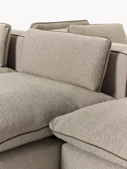 Sofá lounge modular con reposapiés Felix