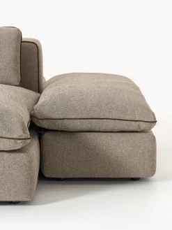 Sofá lounge modular con reposapiés Felix