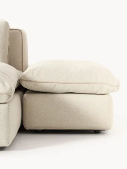 Sofá lounge modular con reposapiés Felix