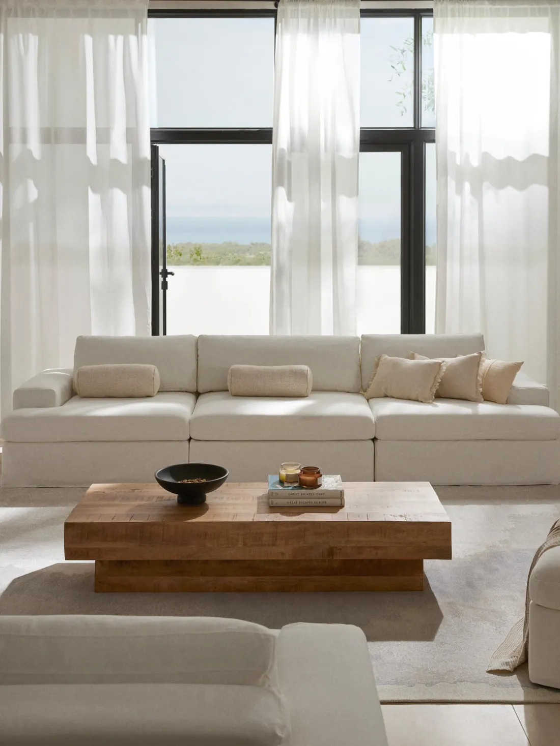 Sofá modular con tapizado desenfundable Russell (4 plazas)