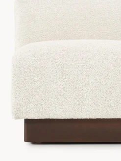 Sofá modular de borreguillo bouclé Natalie (2 plazas)