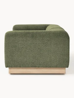 Sofá modular de borreguillo bouclé Natalie (3 plazas)