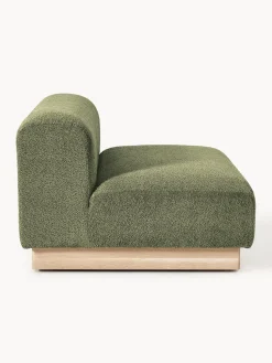 Sofá modular de borreguillo bouclé Natalie (2 plazas)