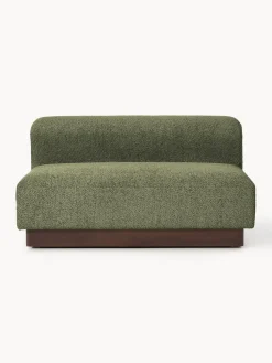 Sofá modular de borreguillo bouclé Natalie (2 plazas)