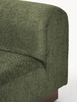 Sofá modular de borreguillo bouclé Natalie (2 plazas)