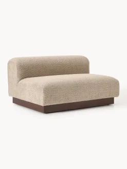 Sofá modular de borreguillo bouclé Natalie (2 plazas)