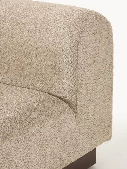 Sofá modular de borreguillo bouclé Natalie (2 plazas)