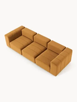 Sofá modular de terciopelo Lena (4 plazas)