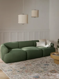 Sofá modular en tejido bouclé Sofia (3 plazas)