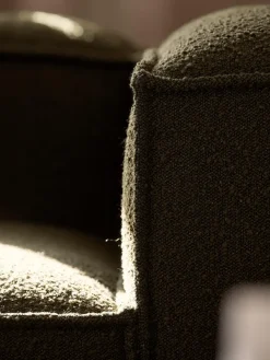 Sofá modular en tejido bouclé Lennon (4 plazas)