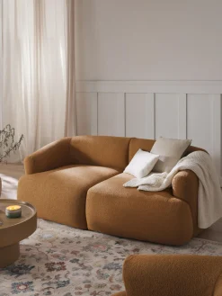 Sofá modular en tejido bouclé Sofia (2 plazas)